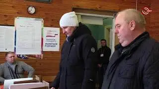 Николай Адров проголосовал на выборах президента РФ