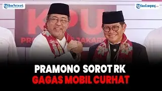 Pramono Anung Sorot Ridwan Kamil Gagas Mobil Curhat di Jakarta, Curhat Sama Diri Sendiri Saja