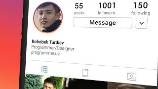 Bobobek Turdiyev - Instagramda