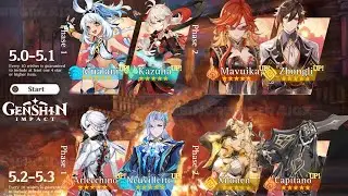 🔥NEW UPDATE!! LEAKED BANNER ROADMAP 5.0 to 5.4 Mavuika, Capitano, Arlecchino - Genshin Impact