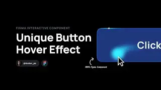 How to Create Incredible Button Hover Effect - Figma Tutorial