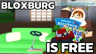 New Bloxburg Update Is Out! | Claiming Sofa car ( Comfort Master S500) and Old bloxburger Trophy!