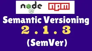 Semantic Versioning (SemVer) | NPM | Package | Node |