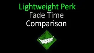 Dead by Daylight - Lightweight Perk Comparison