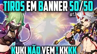 KUKI VIROU T5 ?? 100K DE GEMAS KK TIROS EM BANNER, ARATAKI ITTO e SHINOBU - Genshin Impact