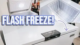 NEWAIR COMPACT CHEST FREEZER | PERFECT FOR OVERFLOW & MEAL PREP