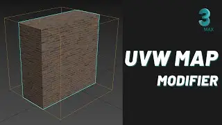 UVW Map modifier in 3Ds Max