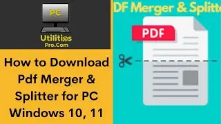 How to Download Pdf merger & splitter for PC Windows 10, 11