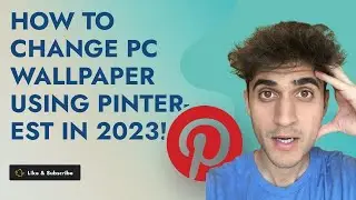 How to Change PC Wallpaper using Pinterest in 2023!