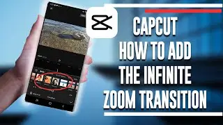 CapCut - How to do the Infinite Zoom Transition Instagram Reels and Tiktok Videos - Edit on phone.