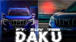 DAKU FT. XUV 700 EDIT   Mahindra xuv 700 whatsApp status  XUV 700  Daku Song Status