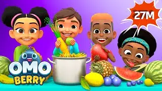 Time For Lunch | OmoBerry | Healthy Habits Song For Kids + Kids Videos For Kids + English Songs