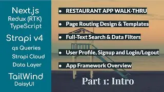 Next.js Redux (RTK) Strapi v4 Cloud Typescript Tailwind - Data Model & Data Layer - SSG ISR  Part 1