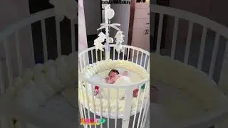 Does Your Baby Need a Comfortable Sleep Space? Check Out the Baby Cot Bed!#Shorts