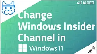 Change Windows Insider Channel in Windows 11