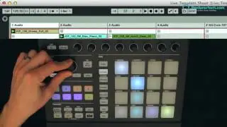 Controlling Ableton Live with Maschine 2.1 - Live Controller Template Demo