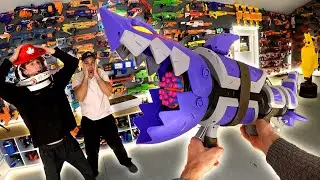 MASSIVE LIMITED NERF ROCKET LAUNCHER!