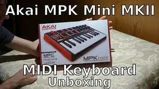 Akai MPK Mini MKII Unboxing