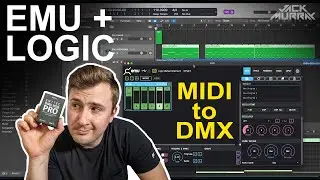 EMU Lightshows in LOGIC! | FREE TEMPLATE | Setup and Tutorial