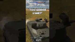 I Spawned In A Tank With Another Tank? #warthunder #shorts