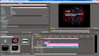 Adobe Premiere CS6 - Lesson #3 - Import Audio into our composition from Audition CS6 with Markers