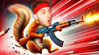 Jsem VEVERKA SE SAMOPALEM?? 😅| Squirrel with a Gun