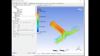 Ansys Fluent Simulation Flow through Pipe | Pressure outlet | Beginner | Tutorial