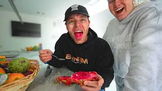 WIJ PROBEREN EXOTISCH FRUIT! 
