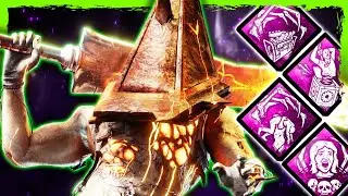 EXPLOSIVE THRILLS PYRAMID HEAD! - Dead by Daylight