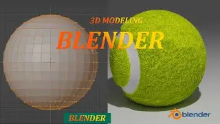 3d Modeling Blender Tennisball | #blender #blender3d #blendertutorial #3d #3danimation