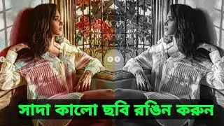 সাদাকালো ছবি রঙিন করার নিয়ম। সাদা কালার ছবি রঙিন করার নিয়ম। কালো ছবি রঙিন করার নিয়ম