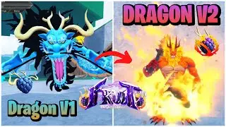 How To AWAKEN/GET DRAGON FRUIT V2 HYBRID in Fruit Battlegrounds
