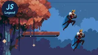 Vertical Platformer JavaScript Game Tutorial