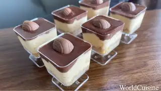 Chocolate & Caramel Dessert Cups | Millionaires Dessert Shots by WorldCuisine