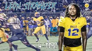 😴🏈🔥 Don't Sleep On Me Player Of The Game Spotlight Leon Strawder  Northwestern Vs Coconut Creek 🔥🏈😴