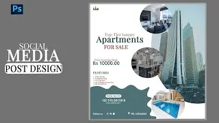 Creating Real Estate Social Media Posts: Designing Apartment Ads in Photoshop