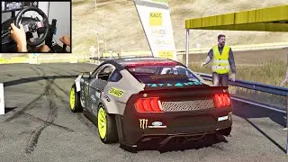 Assetto Corsa - Ford Mustang Formula Drift | Logitech G27 gameplay