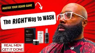 Beard Wash Method | Beard Care & Bald Head Care for Black Men | 2024