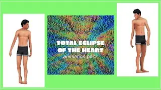 total eclipse of the heart - sims 4 animation pack