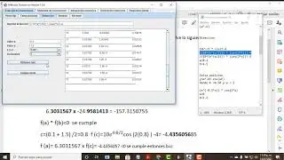 Programa Métodos numéricos Parte 2 | Bisección