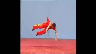 5 CROSS LEG FLYING FRONT KICK 423A & 0 20