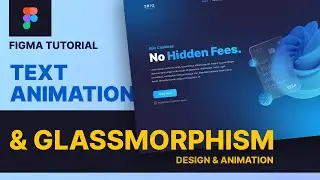 How To Create Animated Landing Page Design Using Interactive Components in Figma