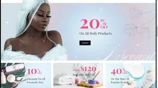 Lolly - Beauty eCommerce PSD Template products skincare