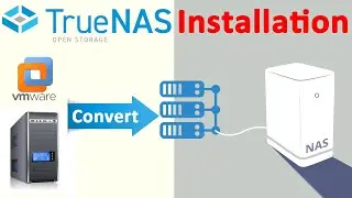 how to install truenas core  on vmware workstation | installing true nas core