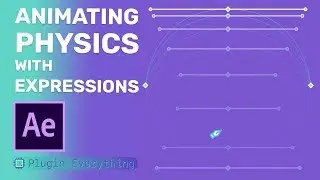 How To Animate Accurate Physics With Expressions - After Effects Tutorial