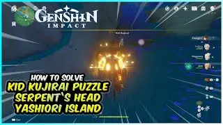Game of Temari Challenge Serpent's Head | Genshin Impact Inazuma 2.0
