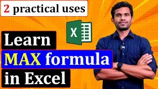 How to use the MAX Function in Excel