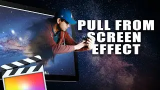 Pull Out from Screen Effect in FCP X! FCP X Effects Tutorial- Q-Tips (Episode 15)