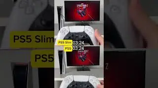 PS5 vs PS5 slim opening games speed test. 