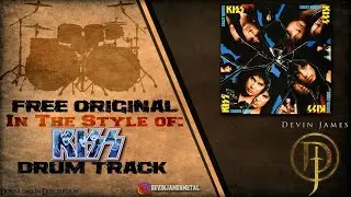 🥁 KISS Style Drum Track - 80 BPM (FREE WAV DOWNLOAD)